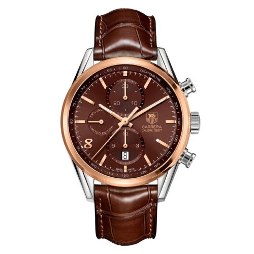 TAG Heuer Carrera Calibre 1887 41 Stainless Steel - Yellow Gold / Swiss Limited Edition